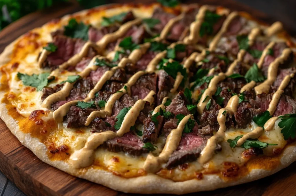 Chipotle Sirloin Breakfast Pizza
