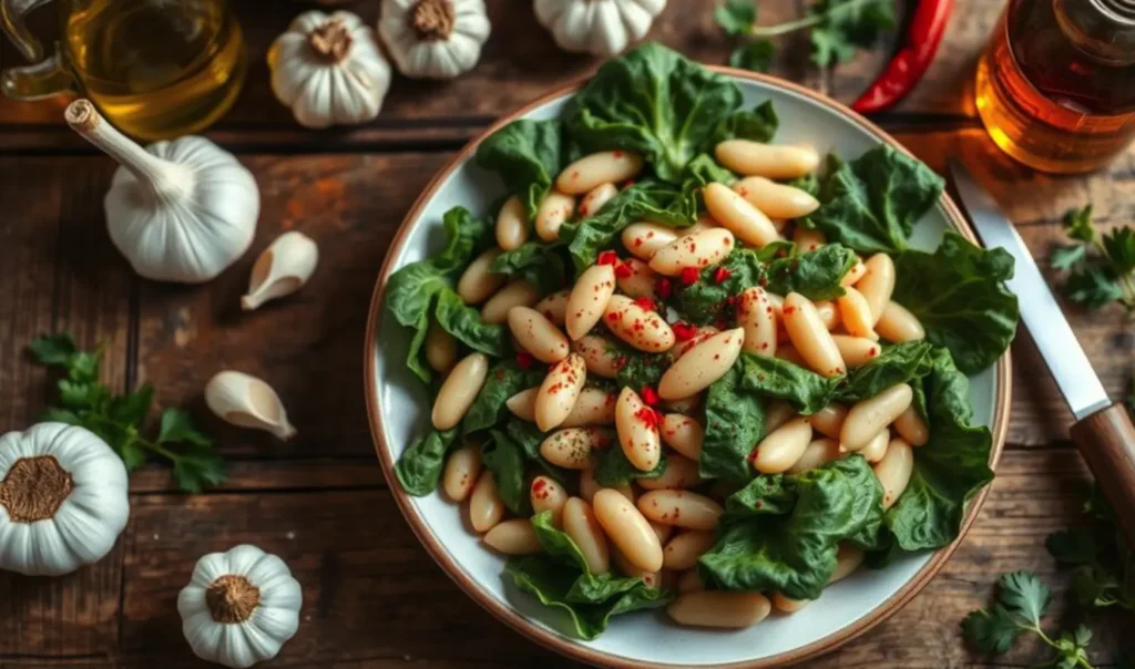 vegetarian escarole