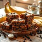 Banana Chocolate Chip Bars